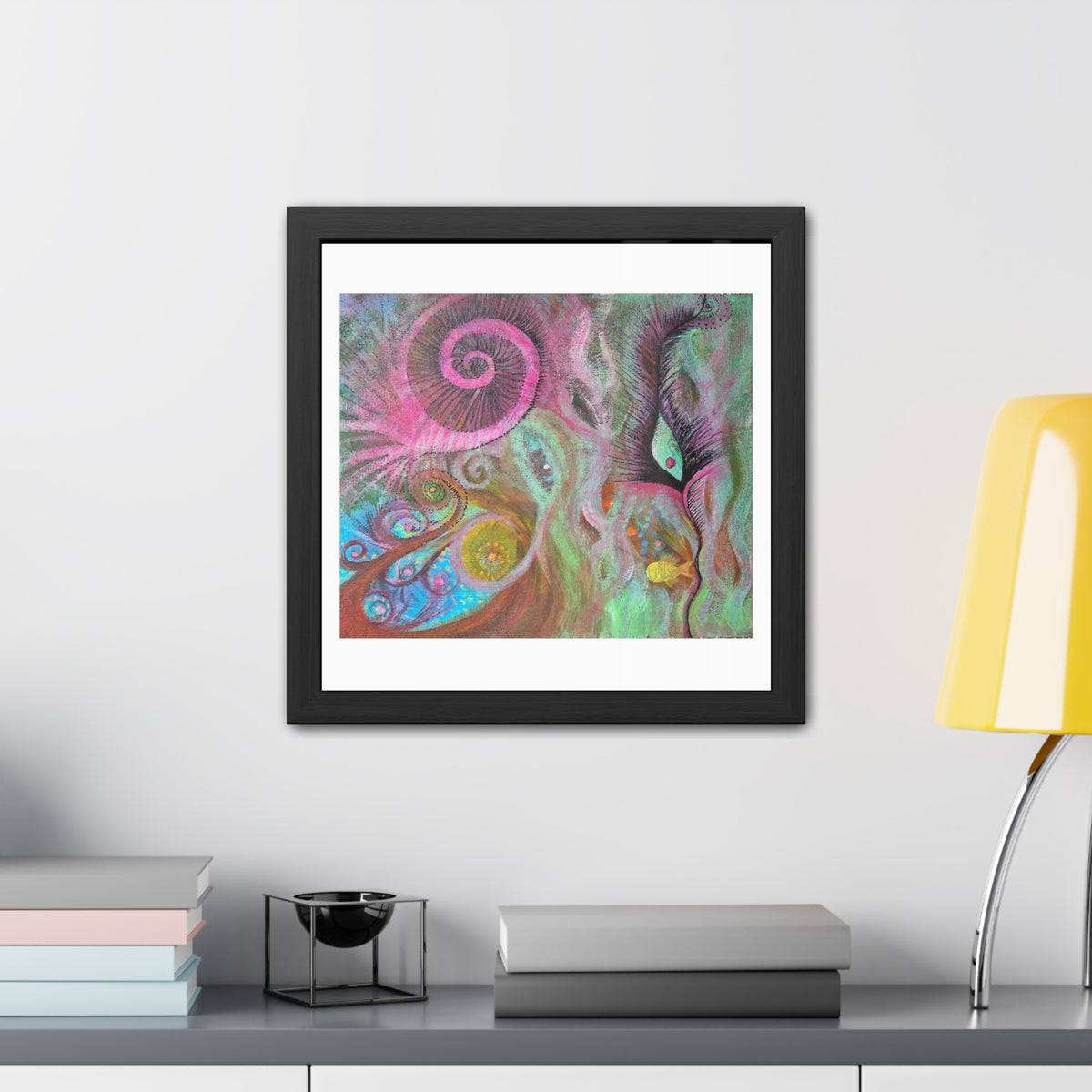 Feminine Freedom Print in Frame
