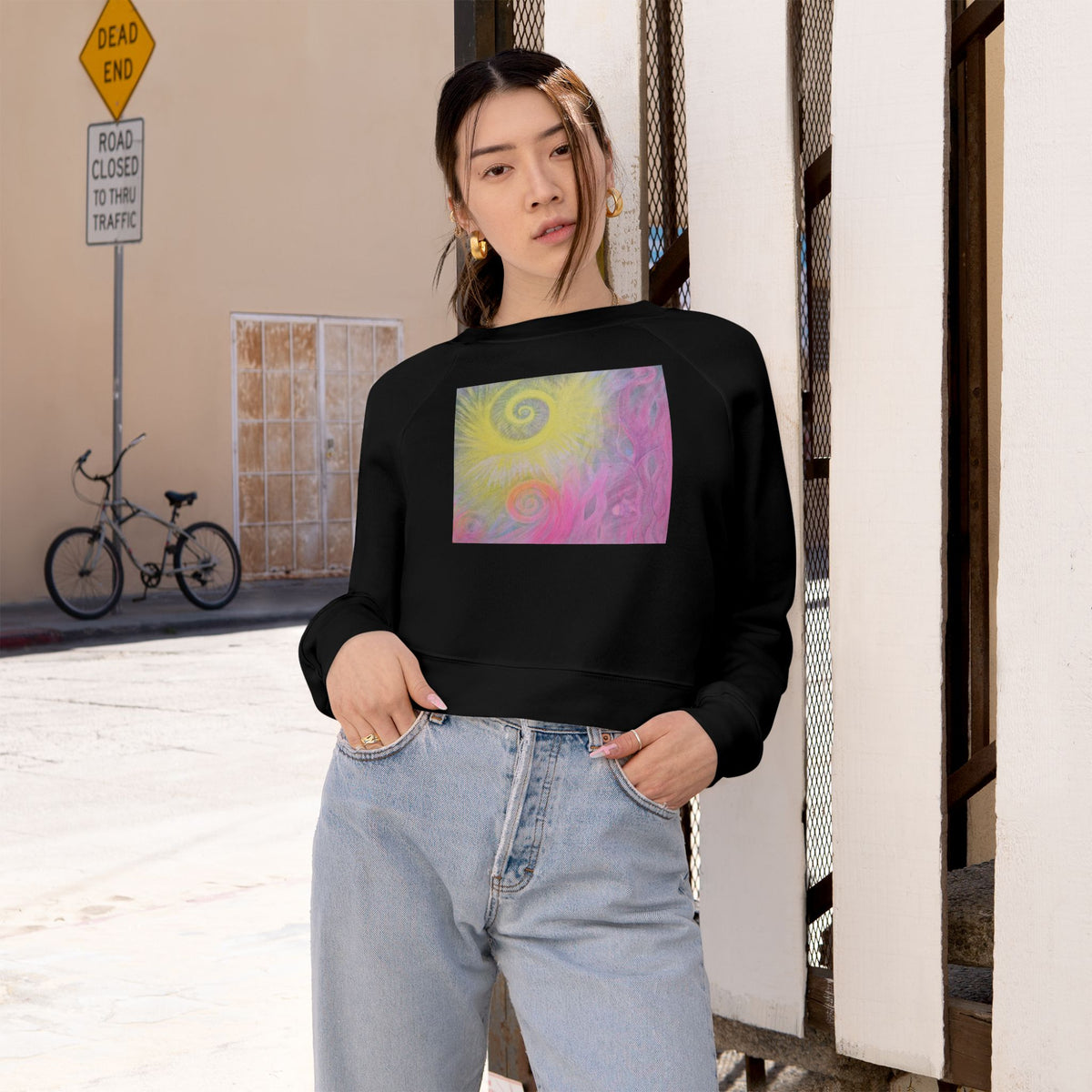 Christs Love Cropped Fleece
