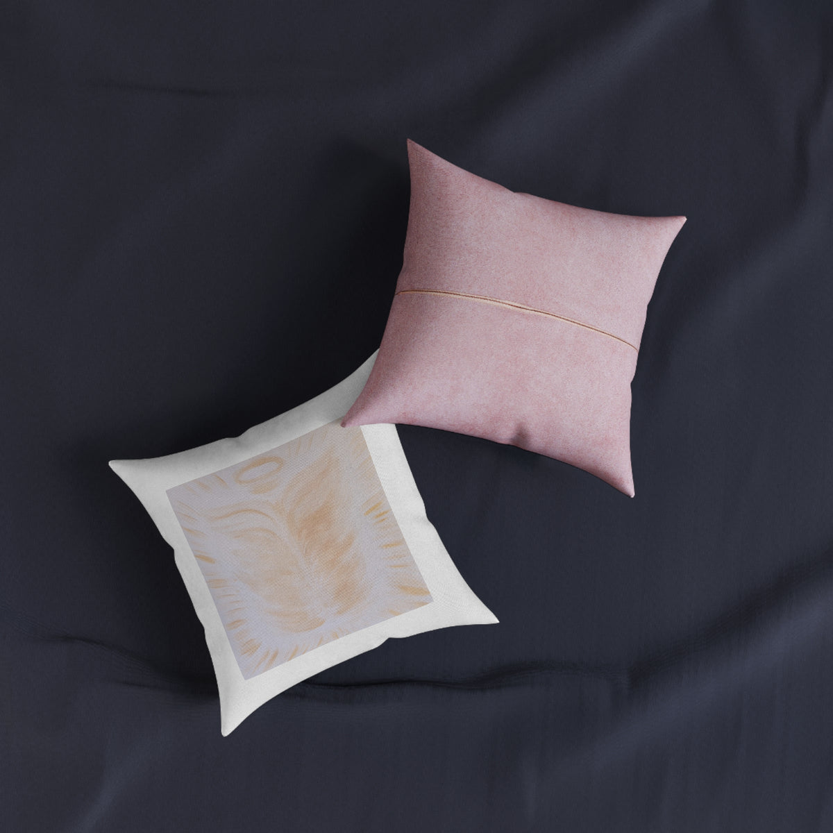 Golden Body of Christ Cushion (faux suede)