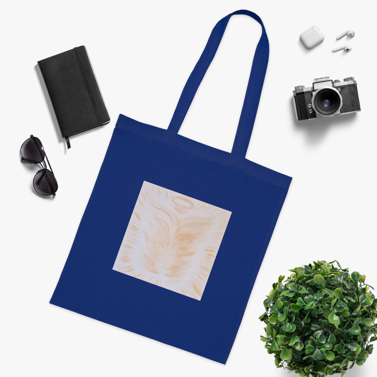 Golden Body of Christ Cotton Tote Bag