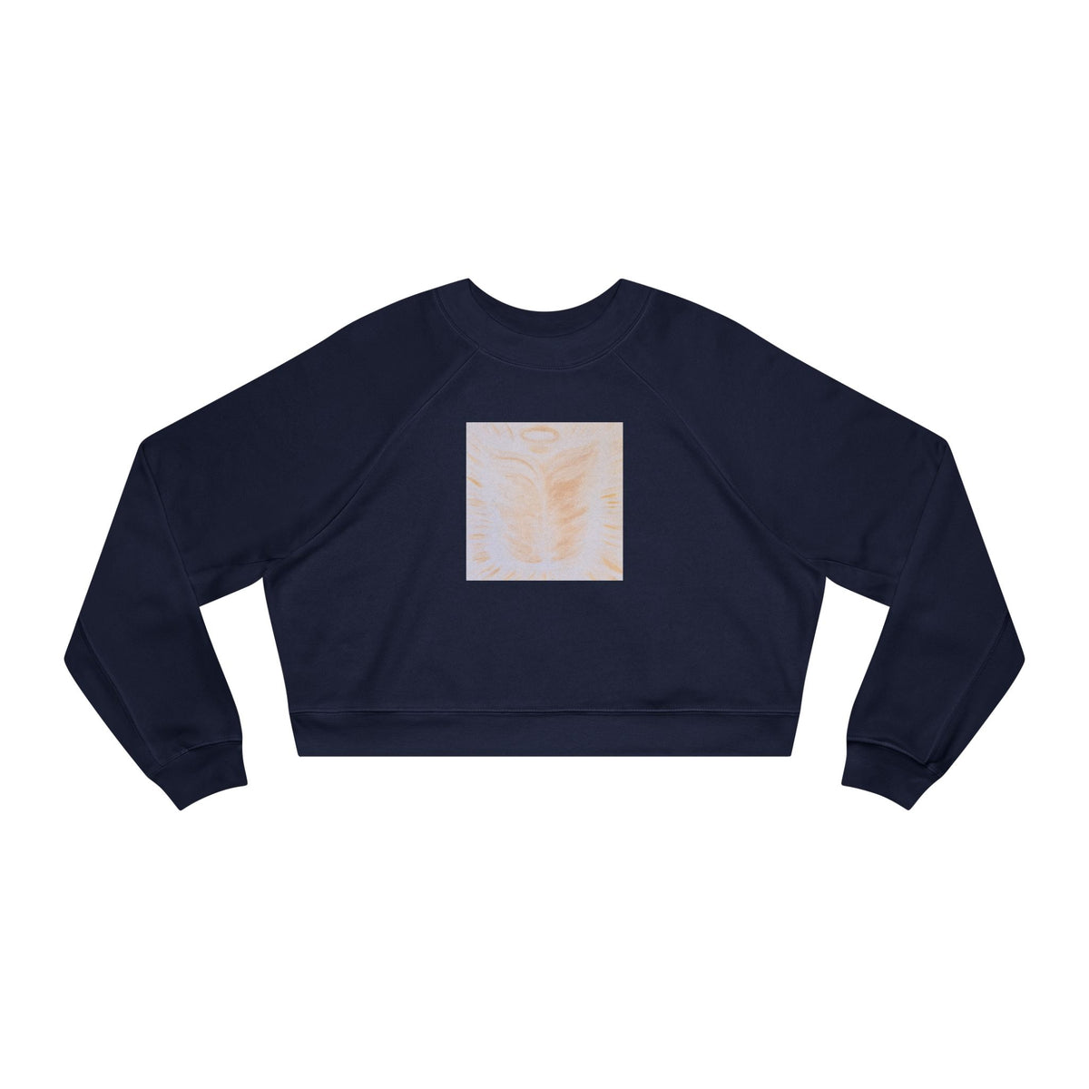 Golden Body of Christ Cropped Fleece